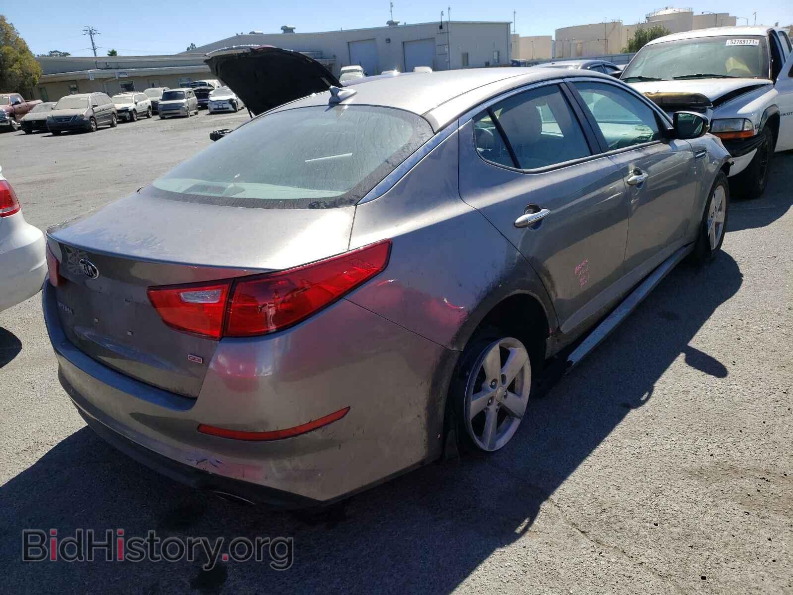 2015 KIA OPTIMA - VIN: 5XXGM4A71FG446901 - Фото 4