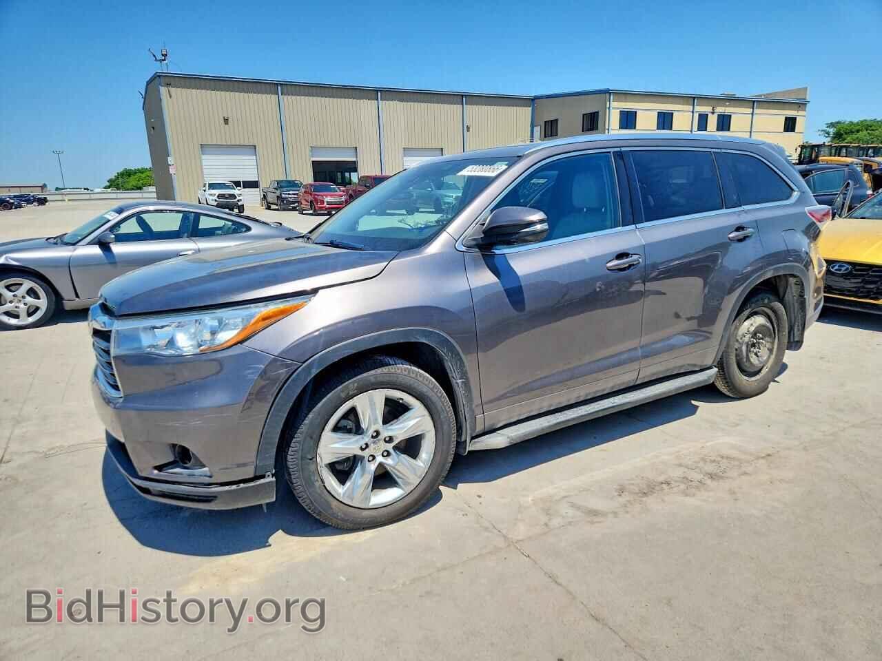 Фотография 5TDYKRFH1FS090702 - TOYOTA HIGHLANDER 2015