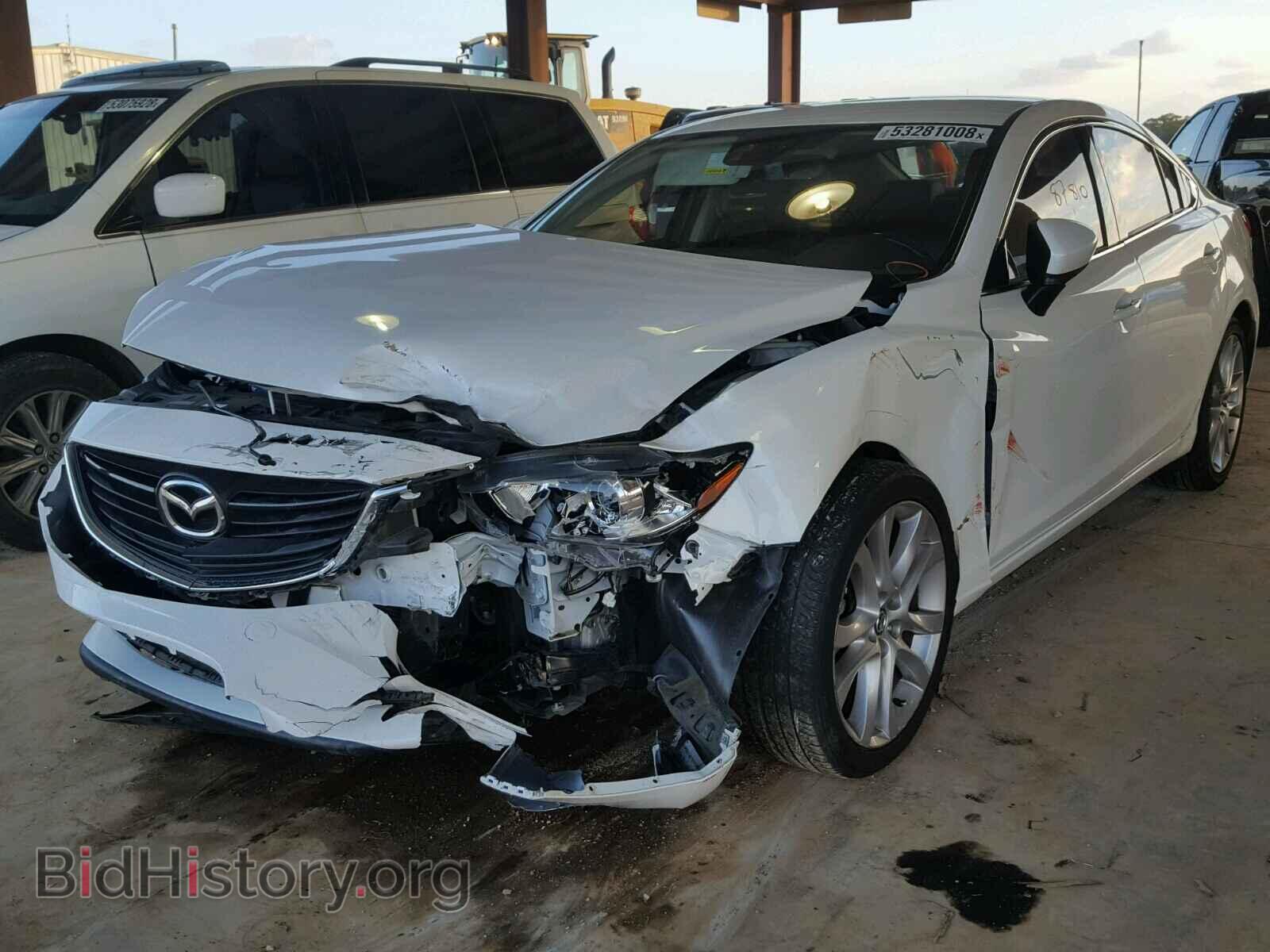 2014 MAZDA 6 - VIN: JM1GJ1T69E1126747 - Фото 2