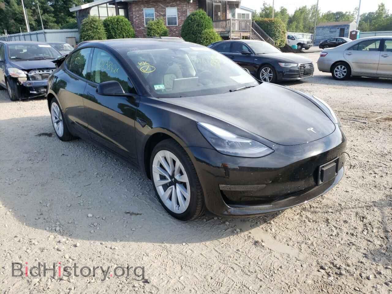 Фотография 5YJ3E1EB6NF189812 - TESLA MODEL 3 2022
