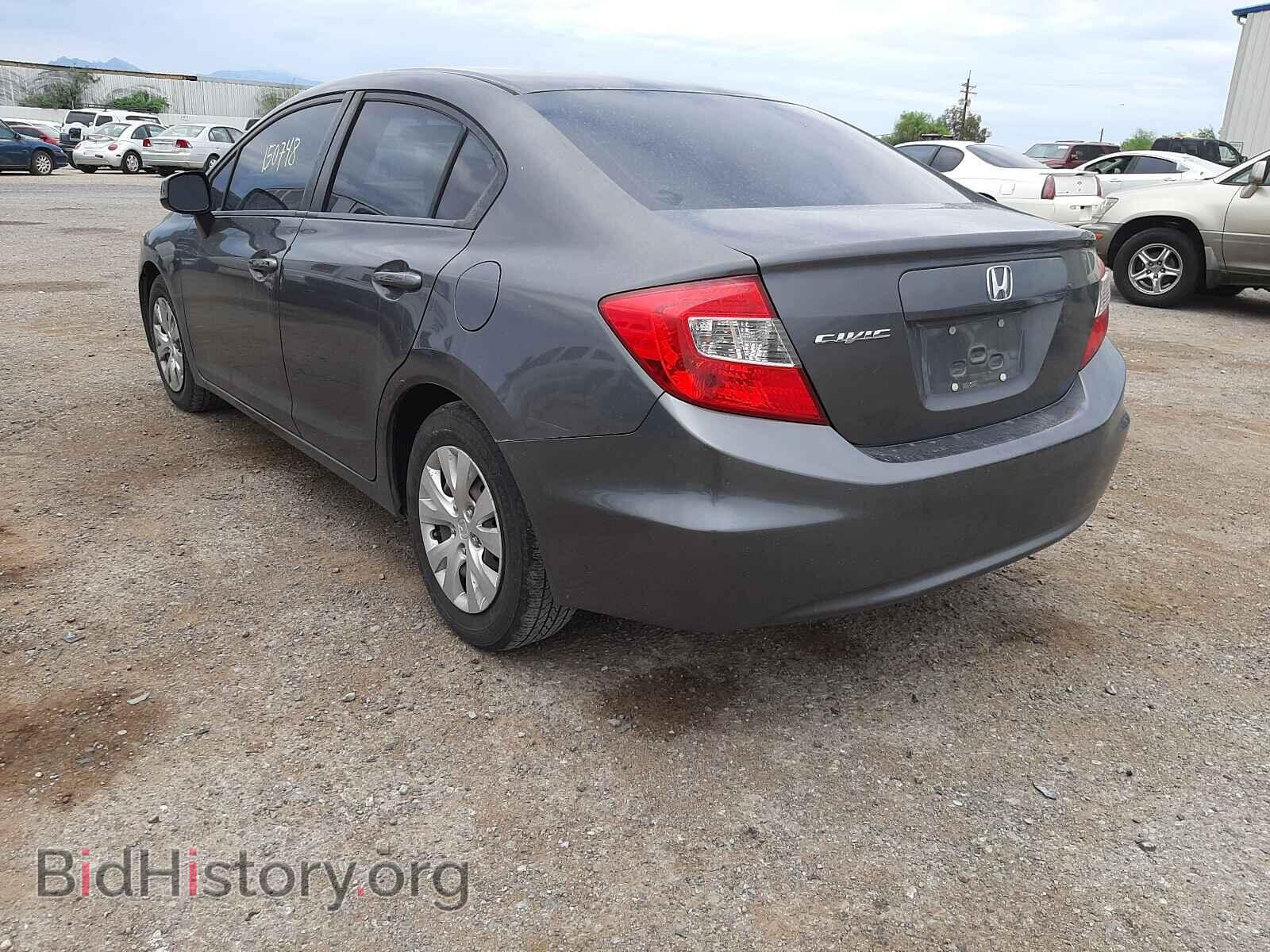 2012 HONDA CIVIC - VIN: 2HGFB2F55CH577272 - Фото 3