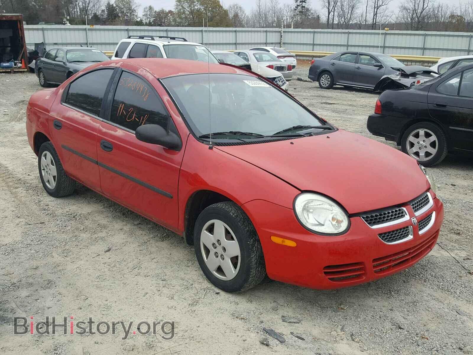 Photo 1B3ES26C95D113041 - DODGE NEON 2005