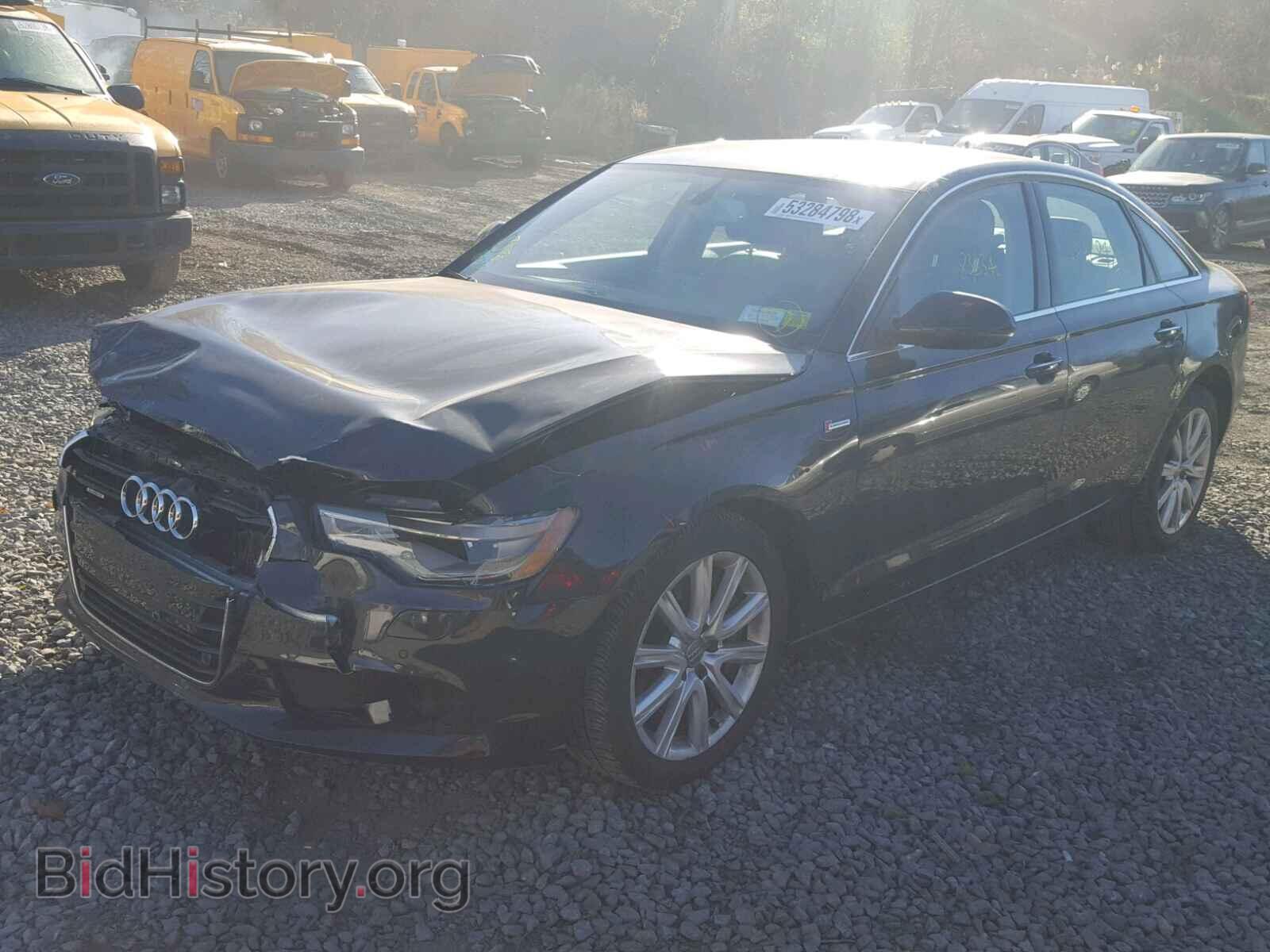 2013 AUDI A6 - VIN: WAUGGAFC6DN013116 - Фото 2