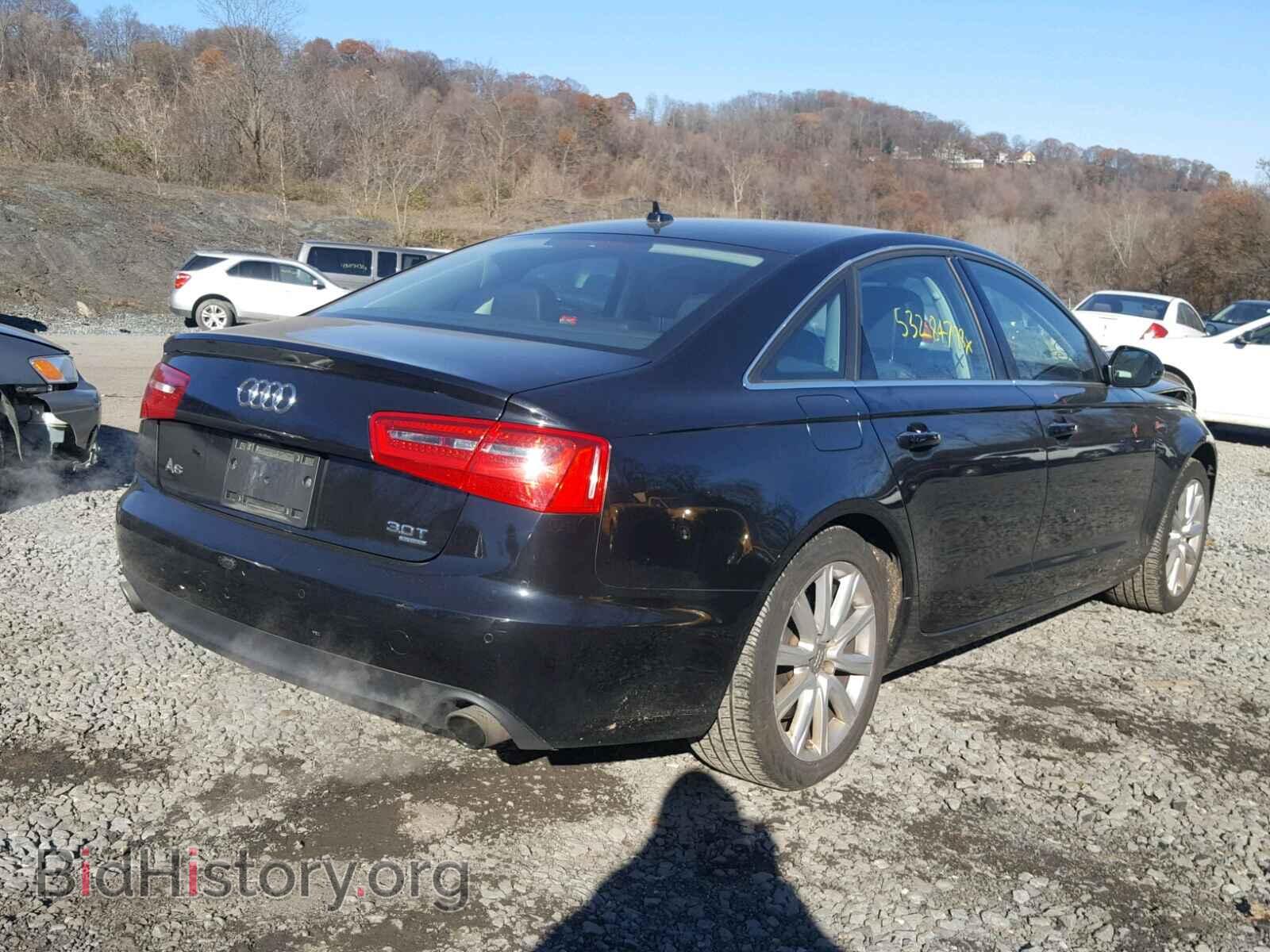 2013 AUDI A6 - VIN: WAUGGAFC6DN013116 - Фото 4
