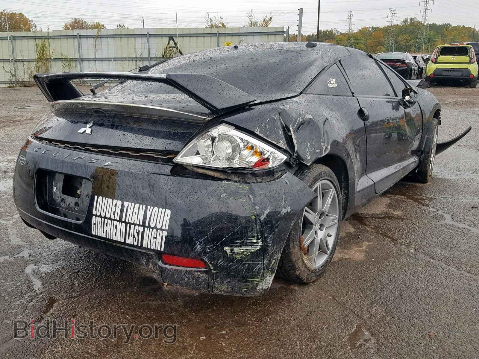 2008 MITSUBISHI ECLIPSE - VIN: 4A3AK64F98E035079 - Фото 4