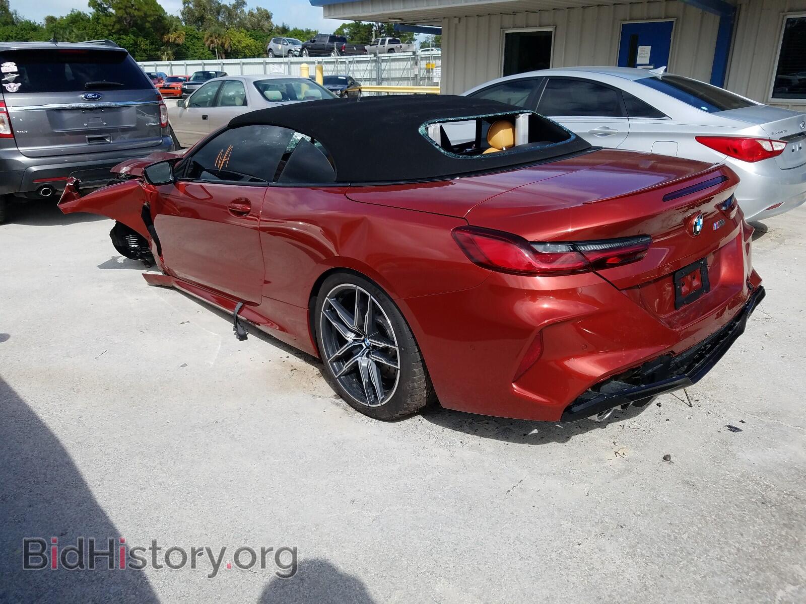 2020 BMW M8 - VIN: WBSDZ0C01LBM09516 - Фото 3