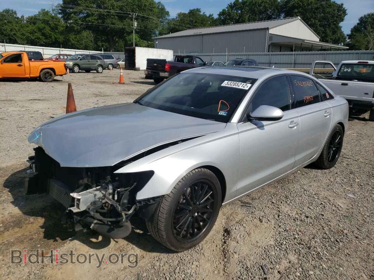 2013 AUDI A6 - VIN: WAUGFAFC9DN007829 - Фото 2