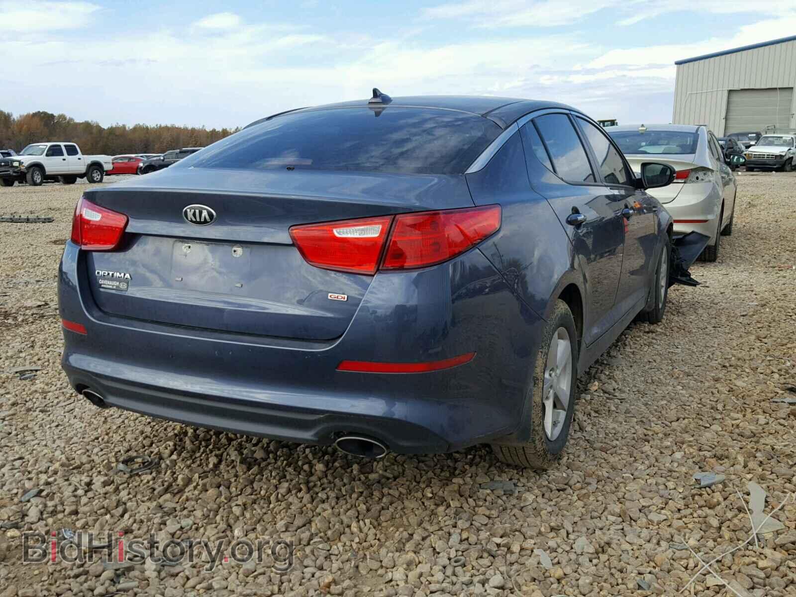 2015 KIA OPTIMA - VIN: 5XXGM4A72FG456398 - Фото 4