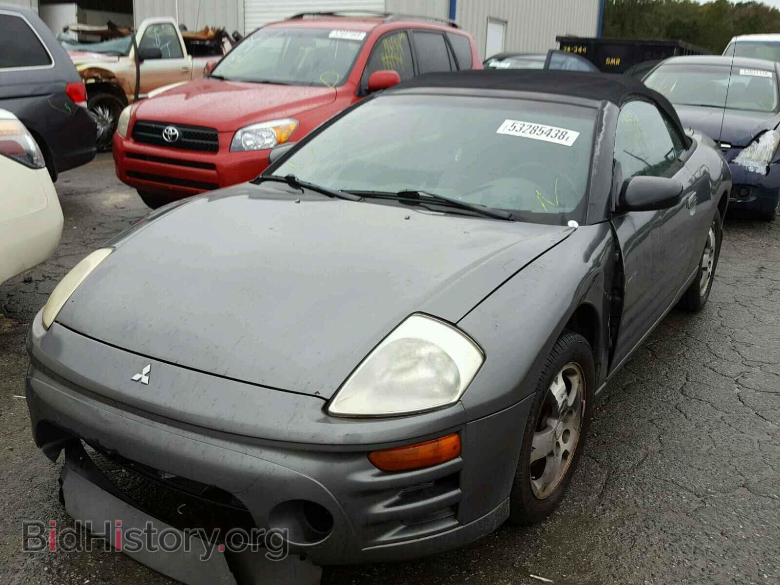2003 MITSUBISHI ECLIPSE - VIN: 4A3AE45G03E029893 - Фото 2