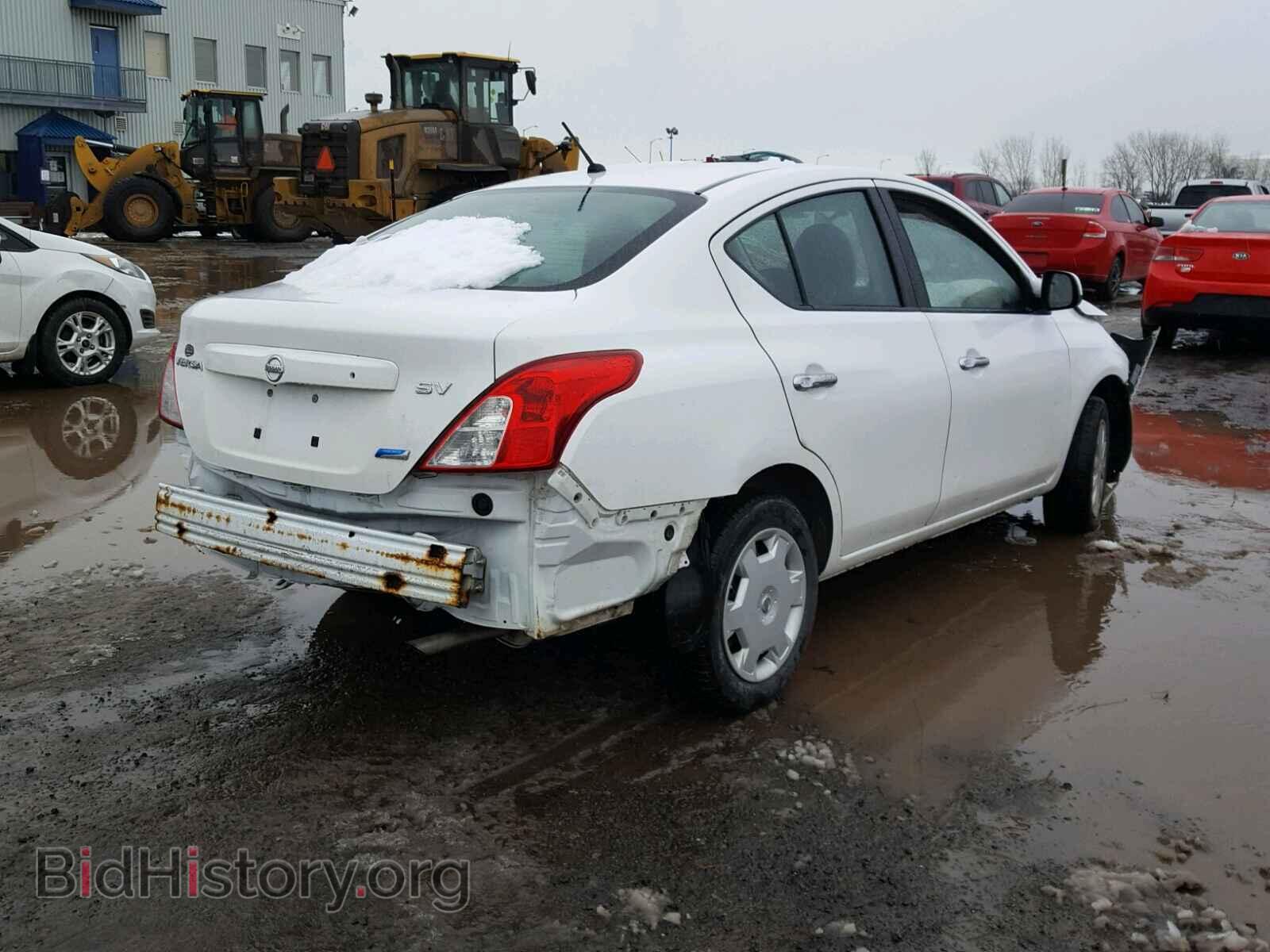 2012 NISSAN VERSA - VIN: 3N1CN7AP9CL940195 - Фото 4