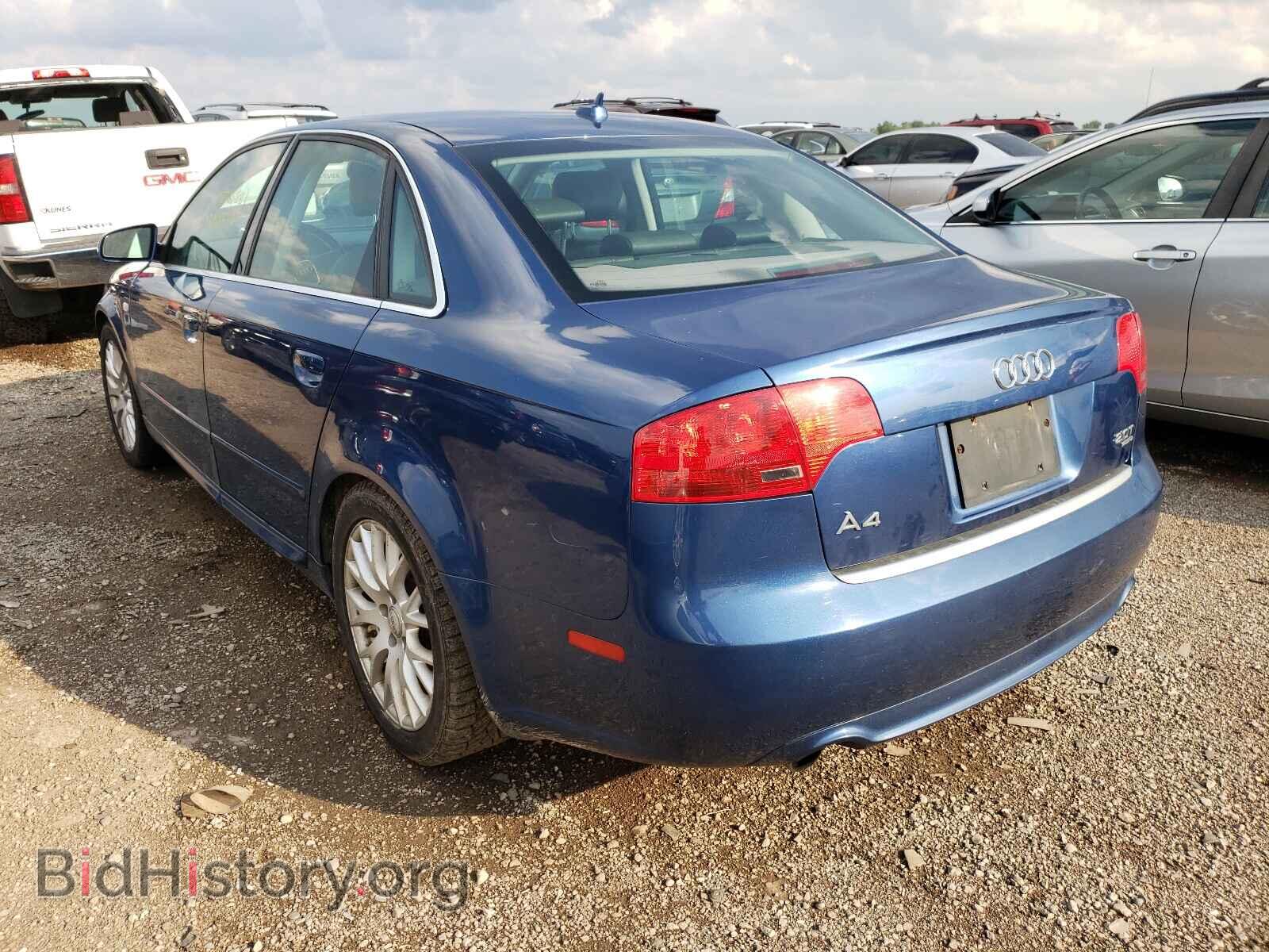 2008 AUDI A4 - VIN: WAUDF78E28A087329 - Photo 3