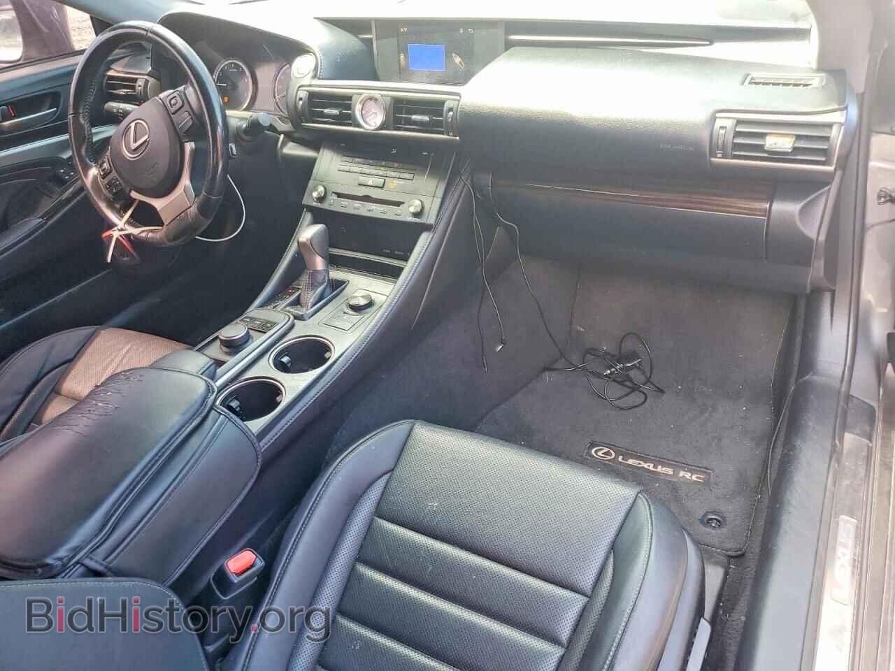 2016 LEXUS RC - VIN: JTHHA5BC4G5003922 - Фото 8