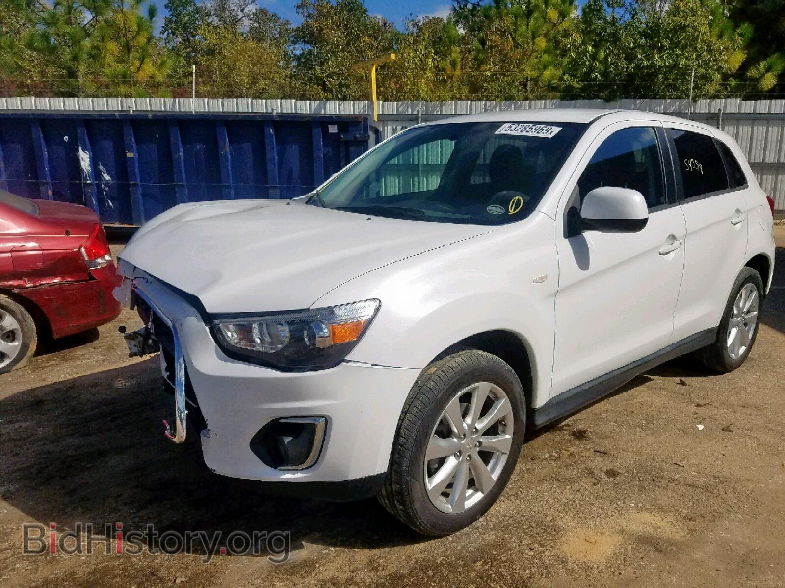 2015 MITSUBISHI OUTLANDER - VIN: 4A4AP3AU1FE039087 - Фото 2