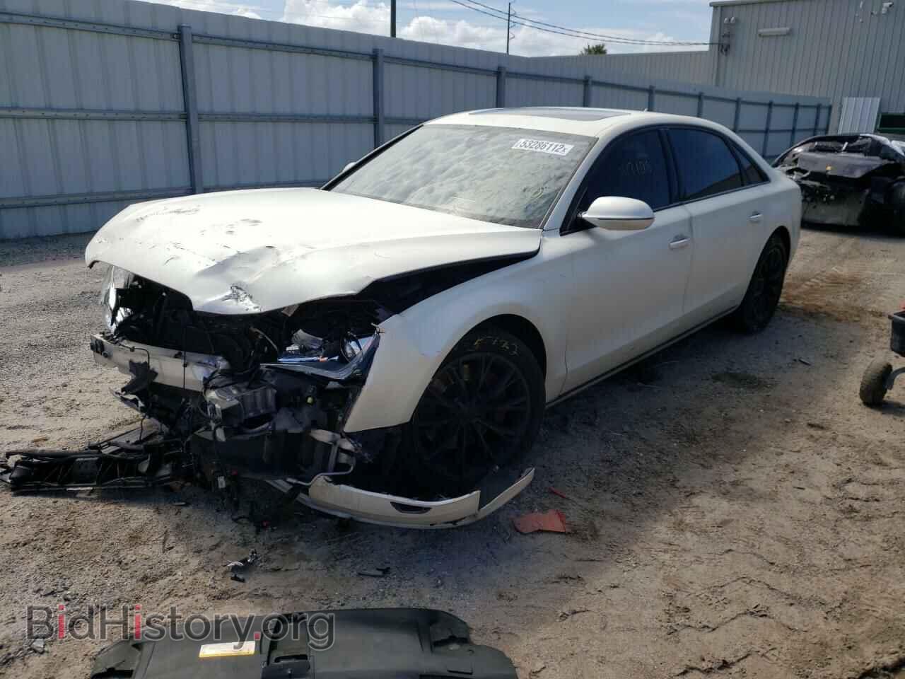 2013 AUDI A8 - VIN: WAURGAFD5DN014873 - Фото 2