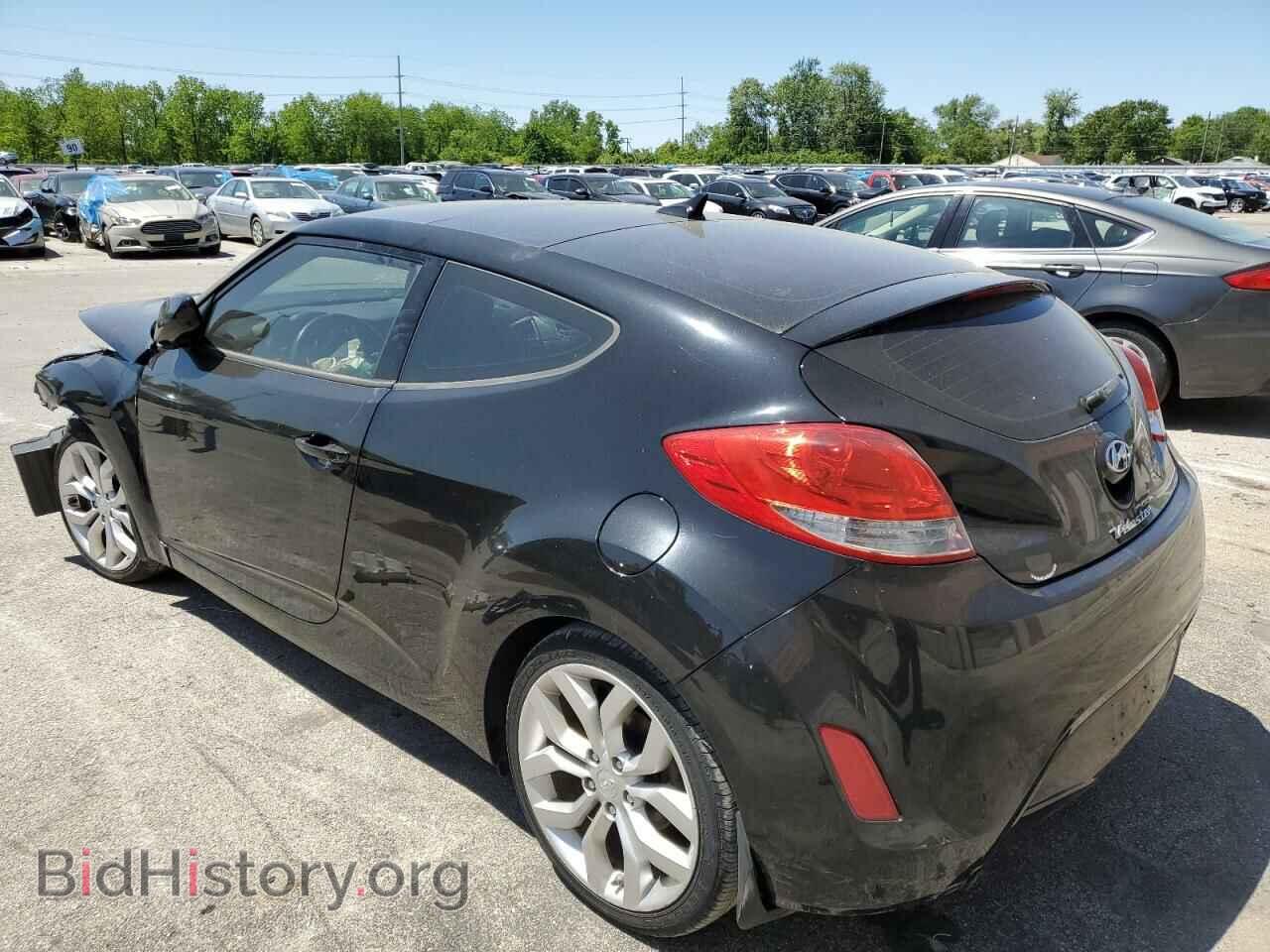 2013 HYUNDAI VELOSTER - VIN: KMHTC6AD8DU175812 - Фото 2