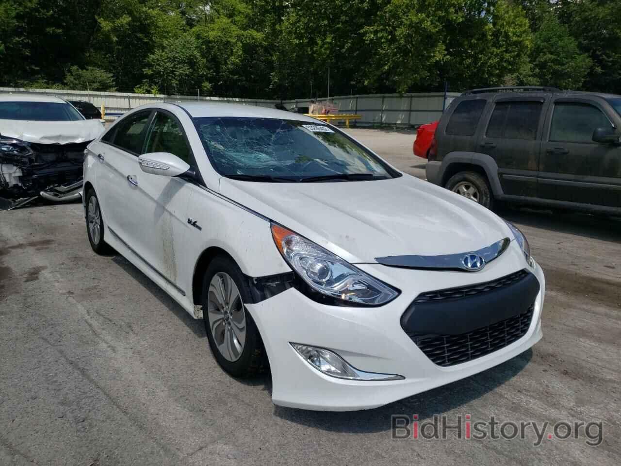 Photo KMHEC4A40DA077338 - HYUNDAI SONATA 2013