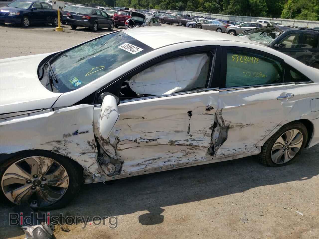 2013 HYUNDAI SONATA - VIN: KMHEC4A40DA077338 - Фото 9