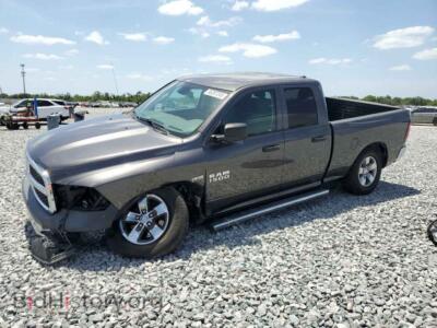 2018 RAM 1500 ST, темно-серый — VIN 1C6RR7FT4JS190020, Copart