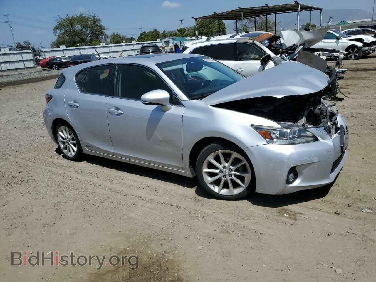 2012 LEXUS CT 200 - VIN: JTHKD5BHXC2102846 - Фото 4