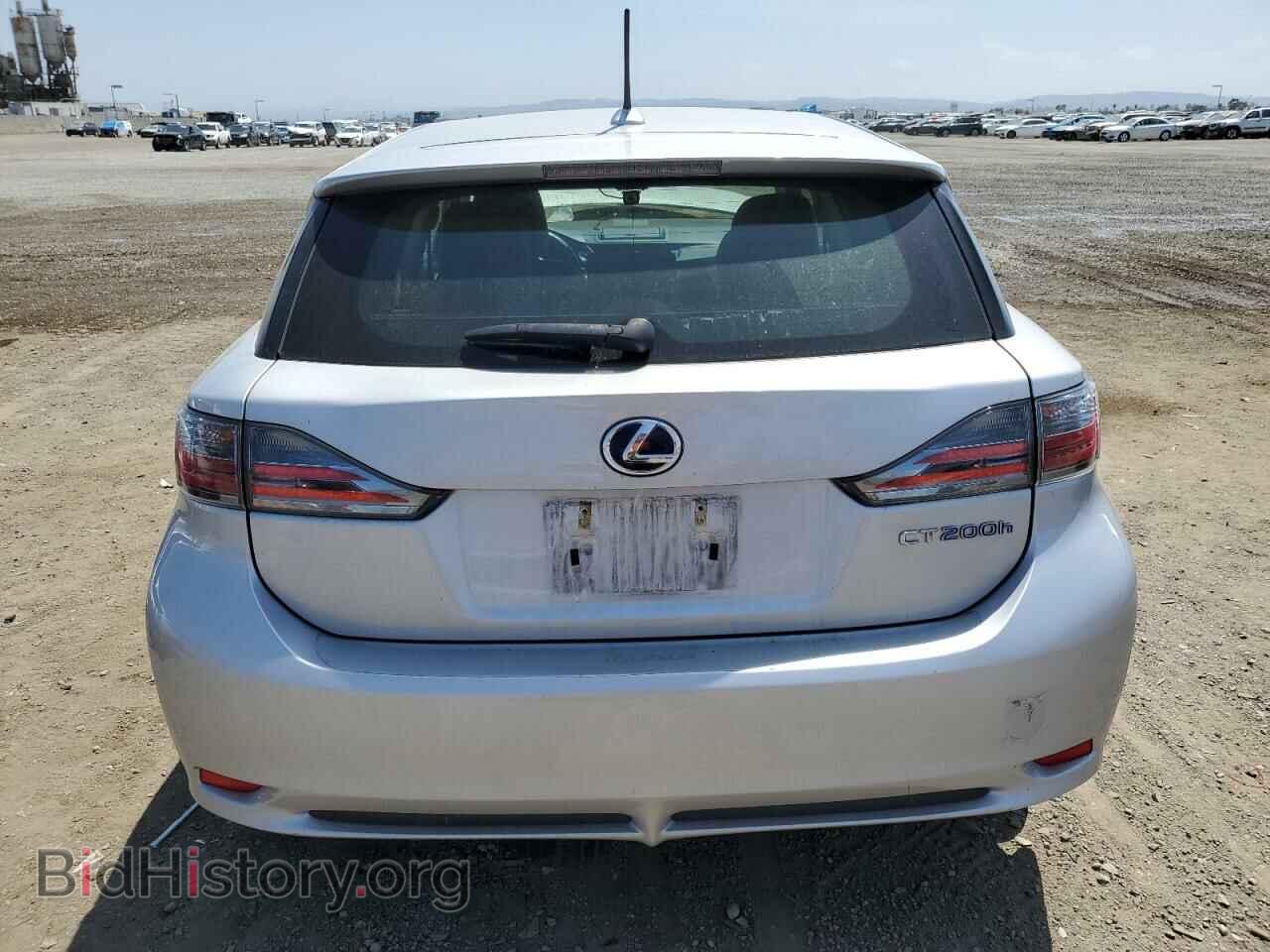 2012 LEXUS CT 200 - VIN: JTHKD5BHXC2102846 - Фото 6
