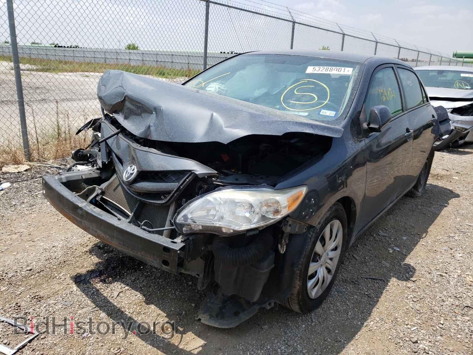 2012 TOYOTA COROLLA - VIN: 2T1BU4EEXCC811419 - Фото 2