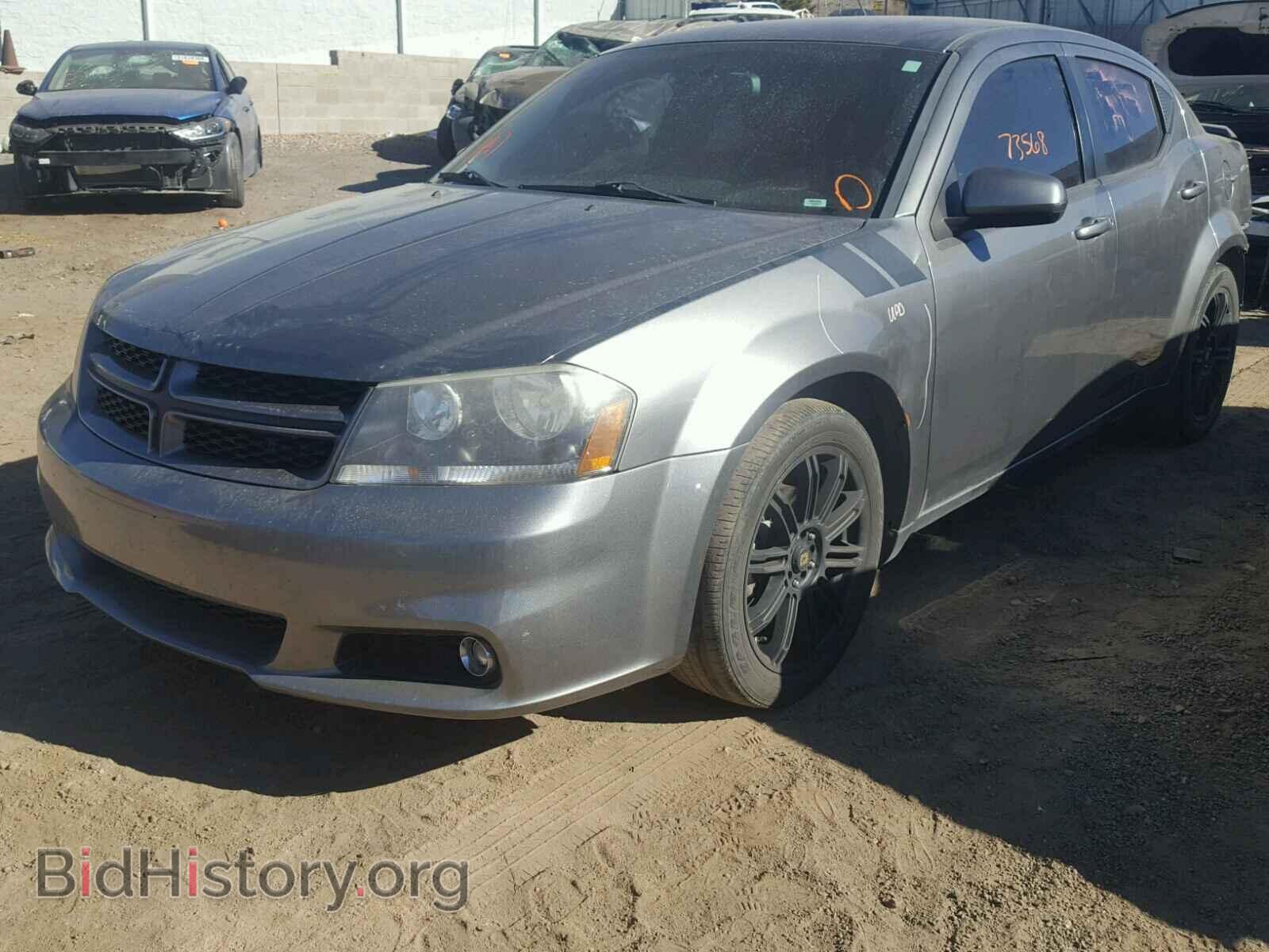 2012 DODGE AVENGER - VIN: 1C3CDZBG2CN280810 - Фото 2