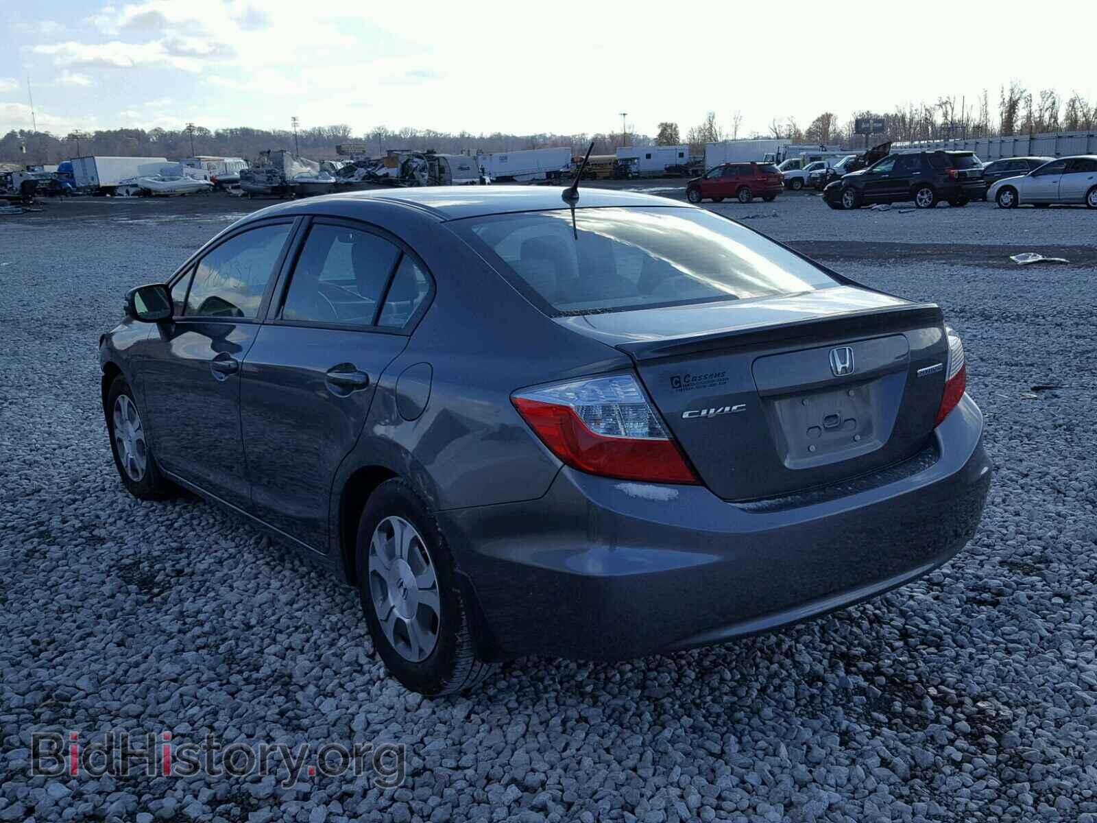 2012 HONDA CIVIC - VIN: JHMFB4F34CS004654 - Фото 3