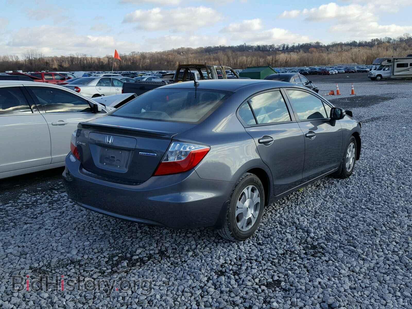 2012 HONDA CIVIC - VIN: JHMFB4F34CS004654 - Фото 4