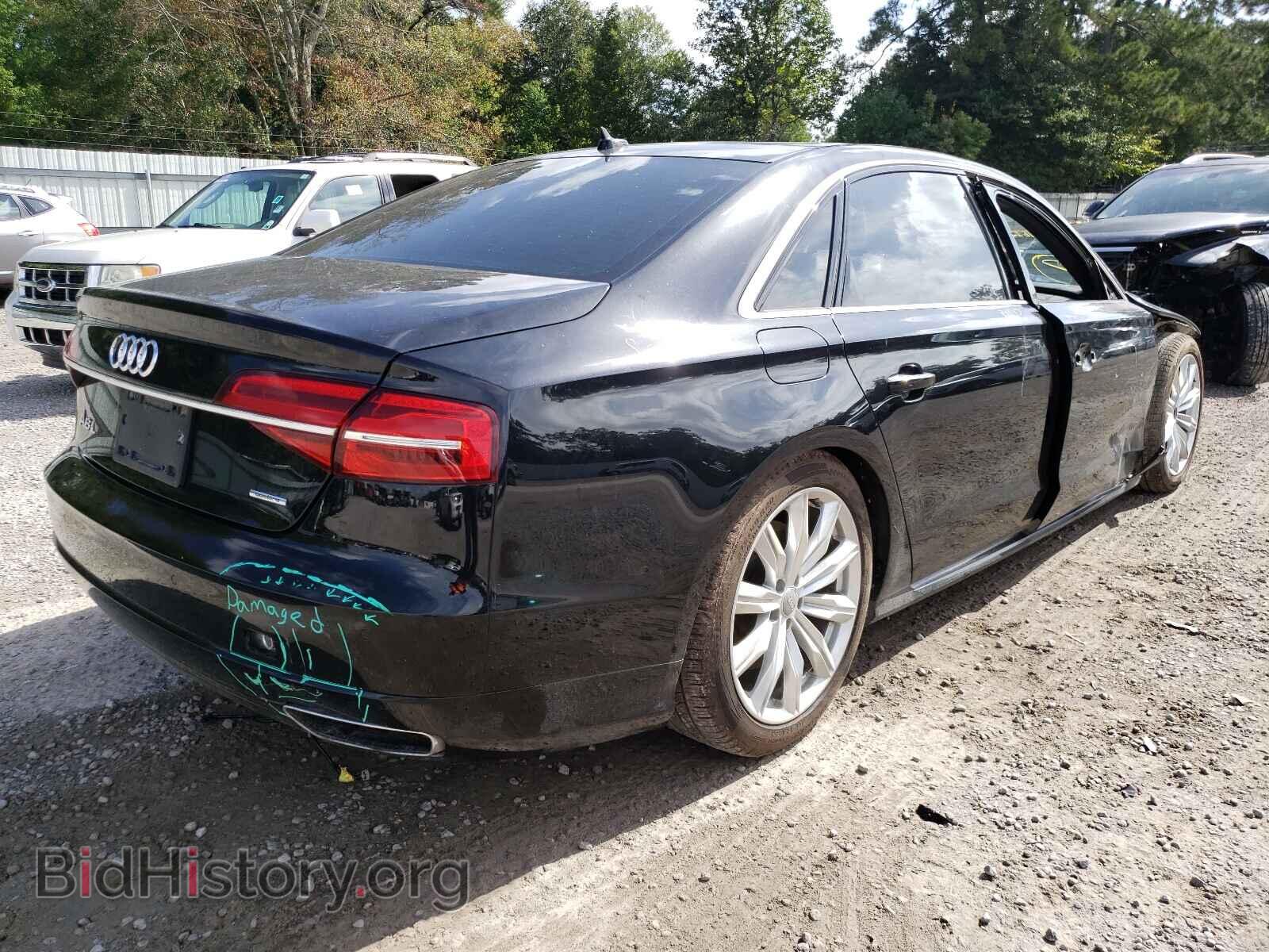 2017 AUDI A8 - VIN: WAU44AFD0HN009380 - Фото 4