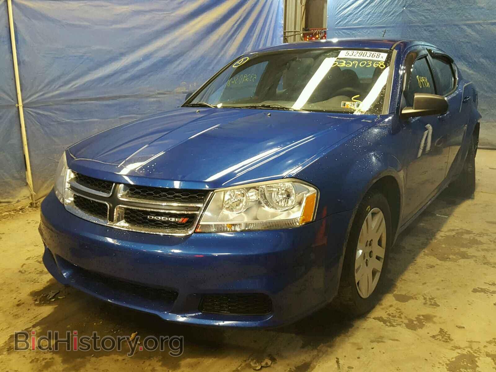 2012 DODGE AVENGER - VIN: 1C3CDZAB6CN206974 - Фото 2