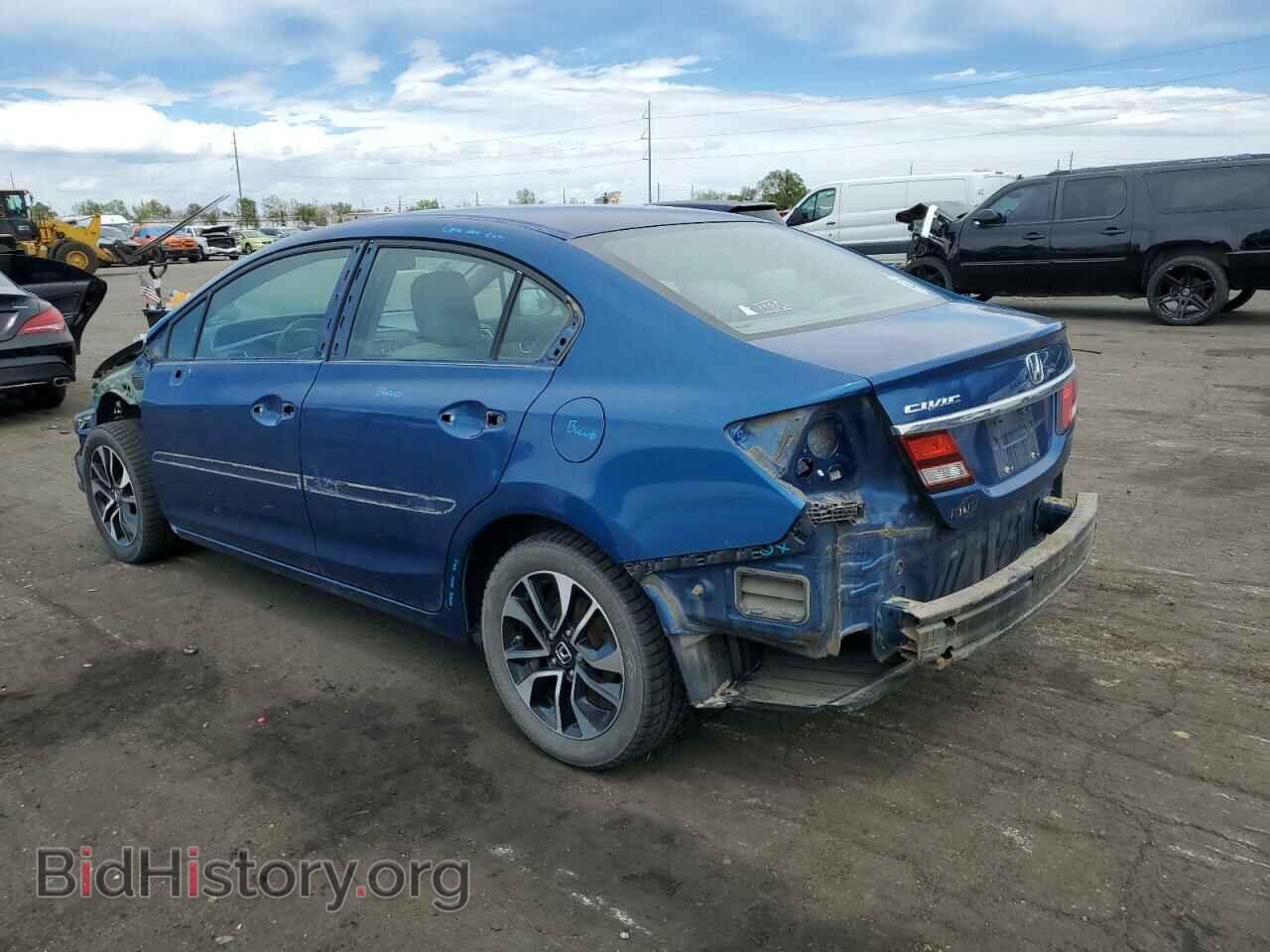 2013 HONDA CIVIC - VIN: 2HGFB2F80DH516410 - Фото 2