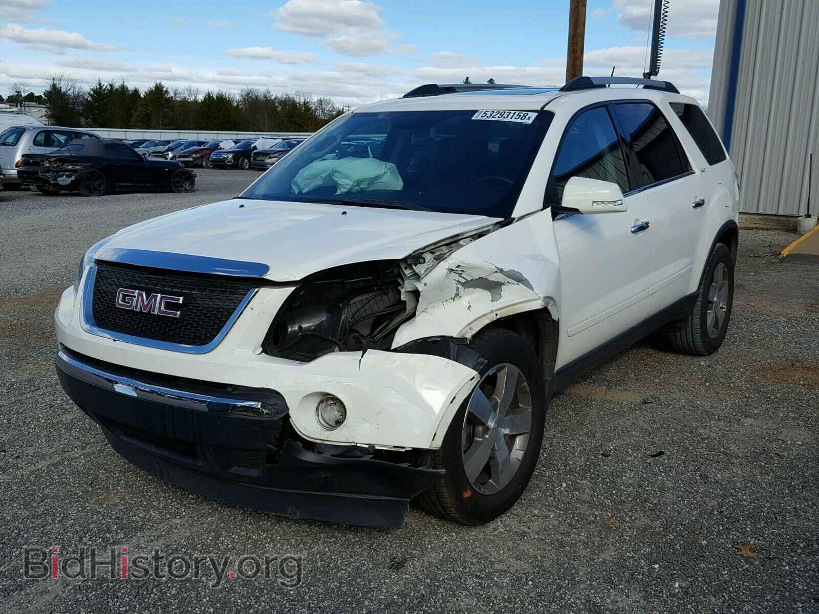 2010 GMC ACADIA SLT - VIN: 1GKLRMED4AJ246491 - Фото 2
