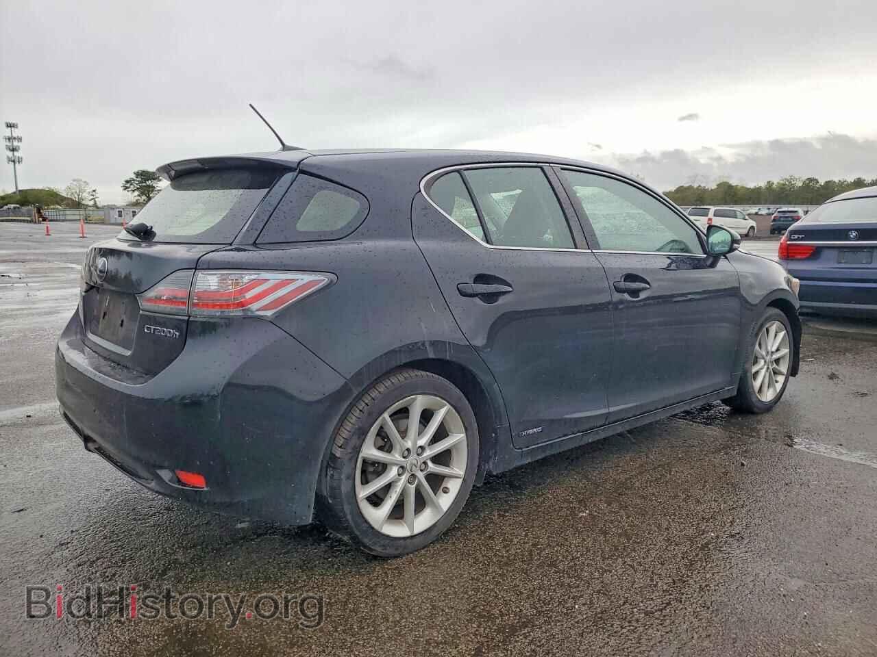 2012 LEXUS CT 200 - VIN: JTHKD5BH8C2101226 - Photo 3