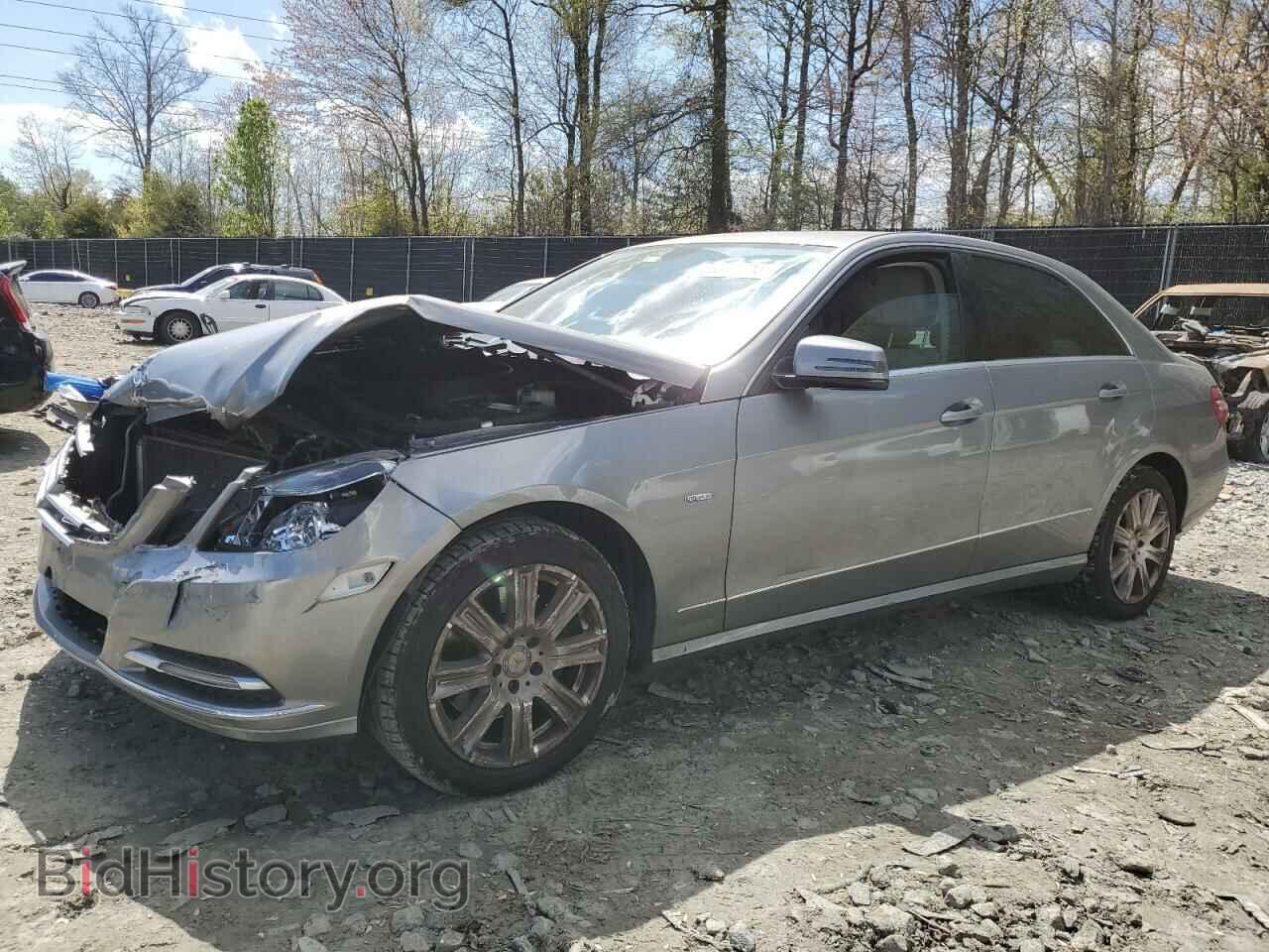 Photo WDDHF8JB1CA538338 - MERCEDES-BENZ E-CLASS 2012