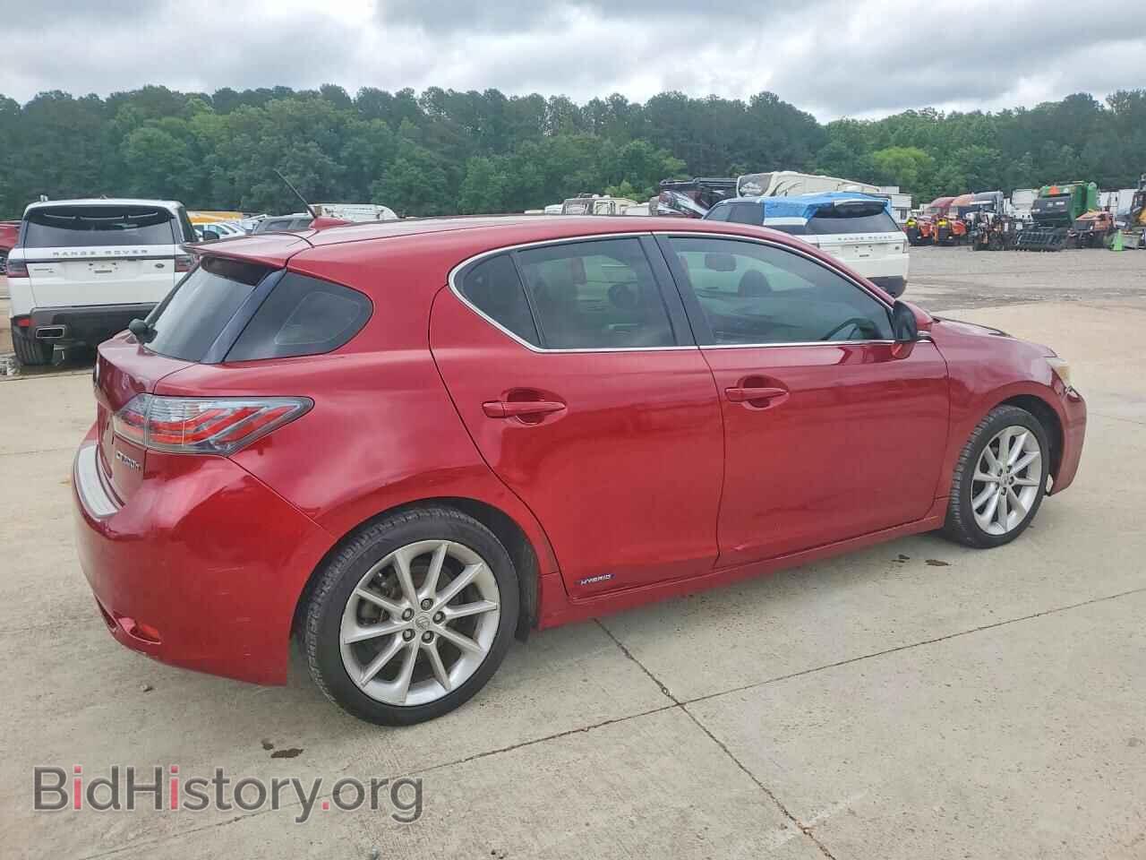 2012 LEXUS CT 200 - VIN: JTHKD5BH1C2089632 - Фото 3