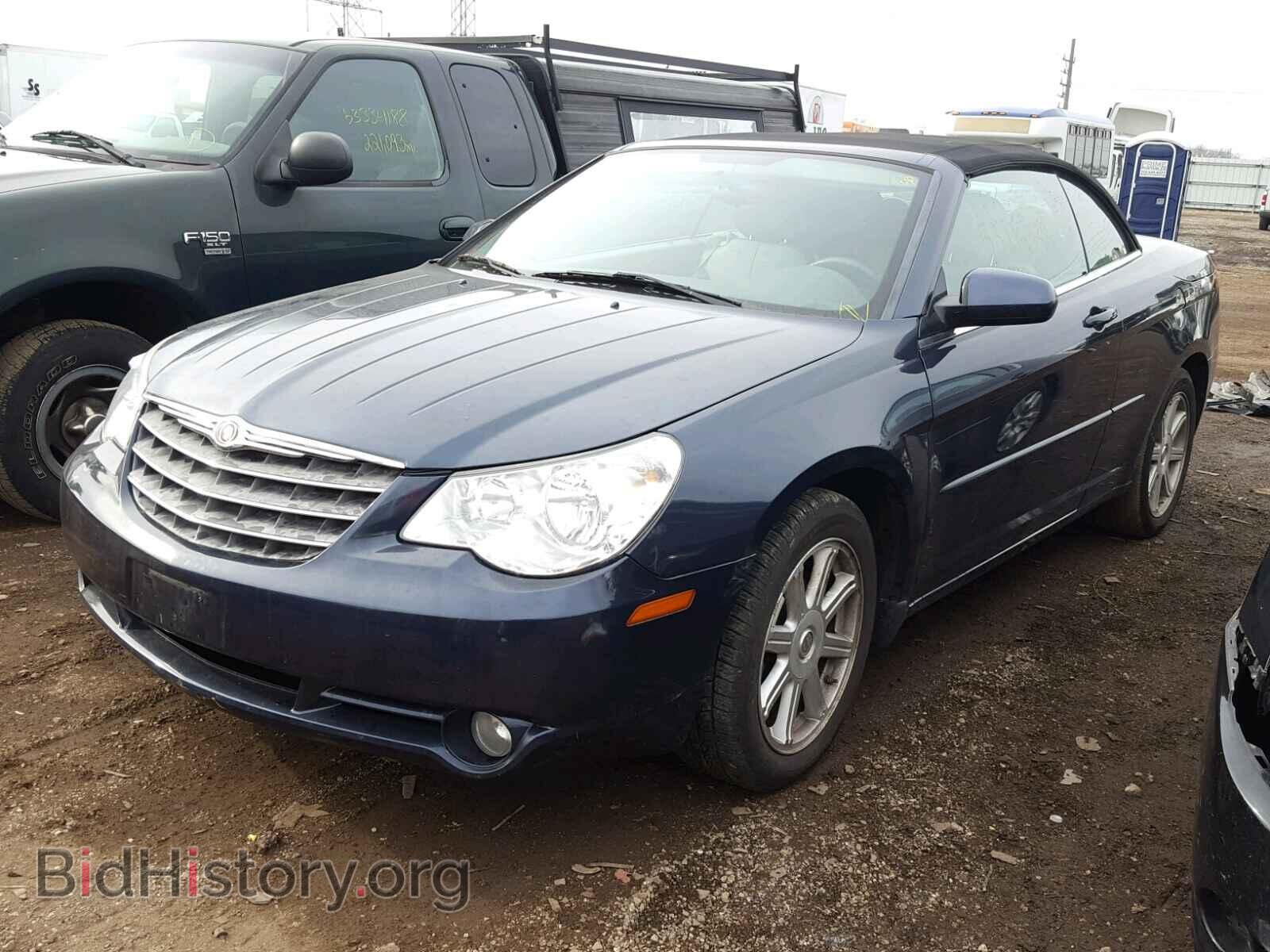 2008 CHRYSLER SEBRING - VIN: 1C3LC55R78N688946 - Фото 2