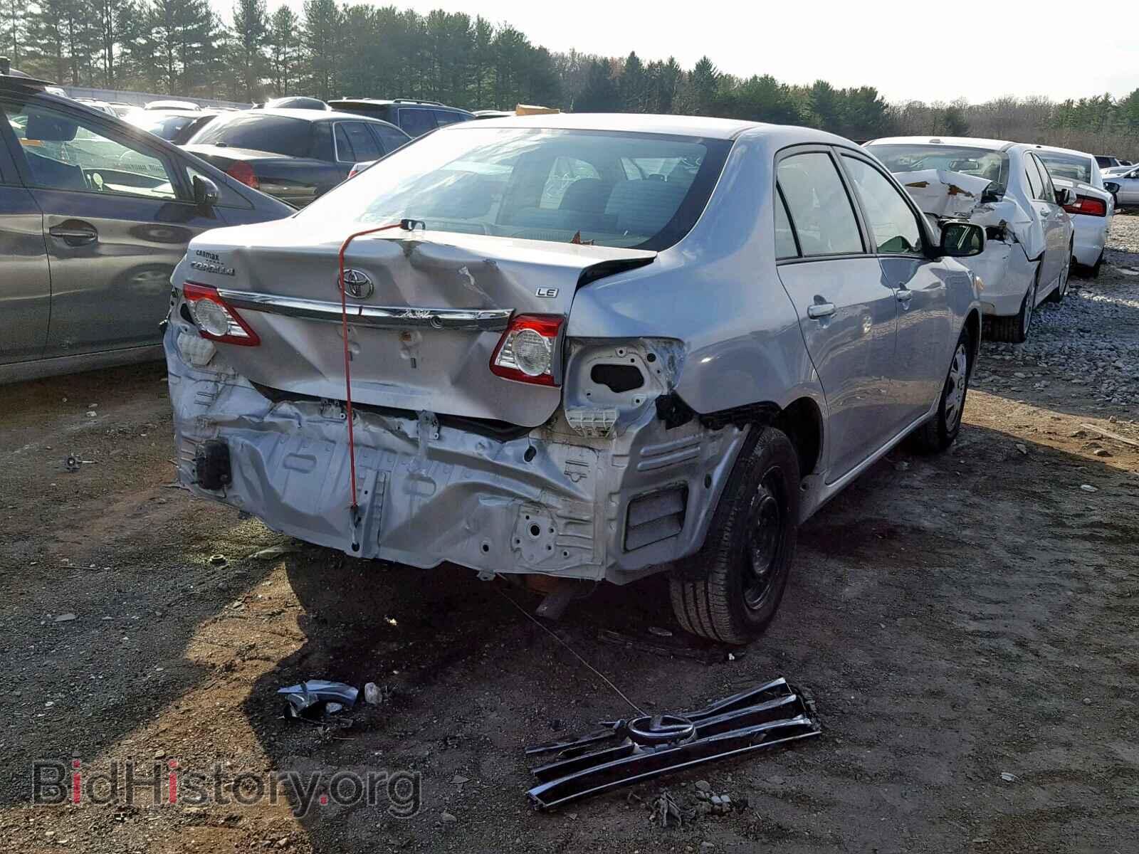 2011 TOYOTA COROLLA BA - VIN: 2T1BU4EE5BC676526 - Фото 4