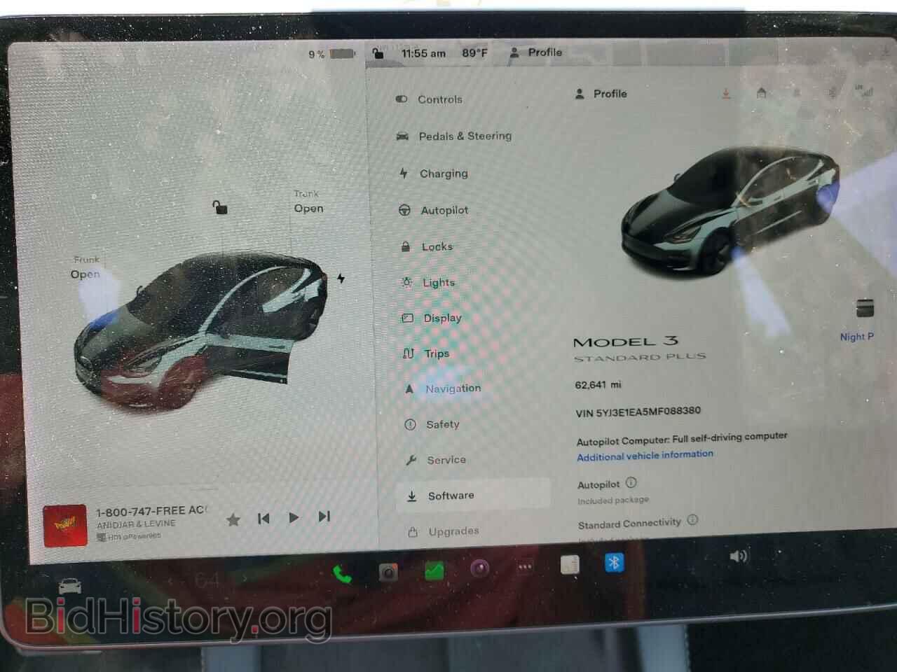 2021 TESLA MODEL 3 - VIN: 5YJ3E1EA5MF088380 - Photo 9