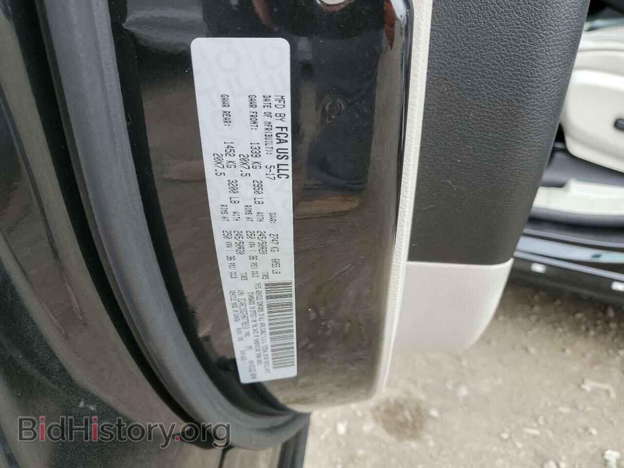 2017 CHRYSLER PACIFICA - VIN: 2C4RC1GG7HR778210 - Photo 10