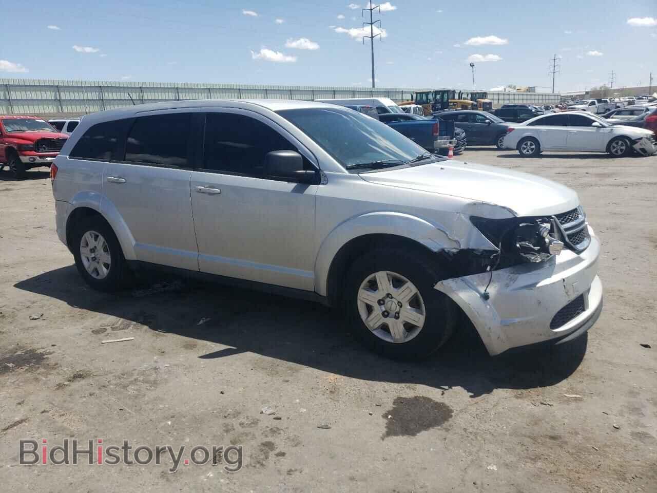 2012 DODGE JOURNEY - VIN: 3C4PDCAB1CT203698 - Фото 4