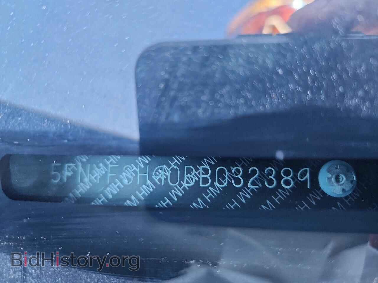 2011 HONDA PILOT - VIN: 5FNYF3H90BB032389 - Фото 13