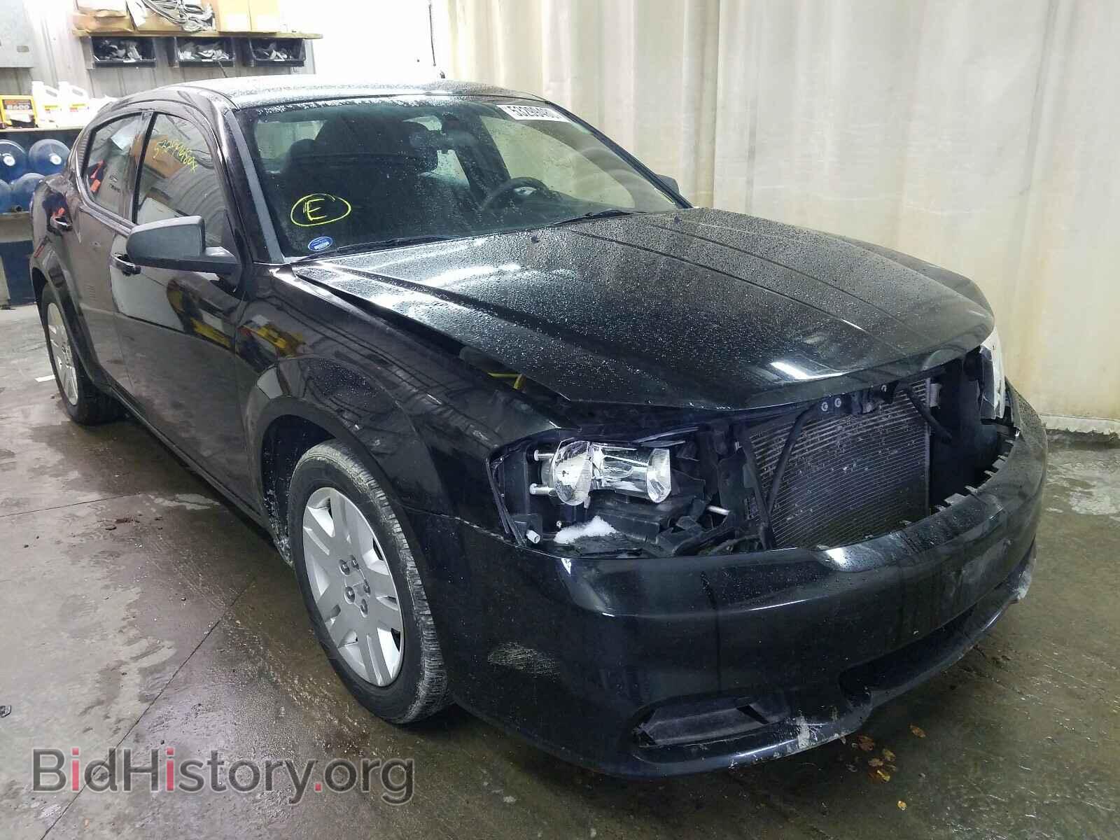 Фотография 1C3CDZAB3DN628685 - DODGE AVENGER 2013