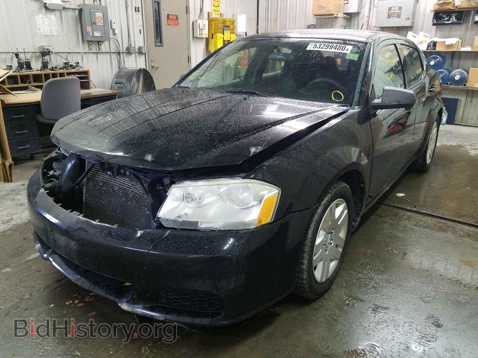 2013 DODGE AVENGER - VIN: 1C3CDZAB3DN628685 - Фото 2