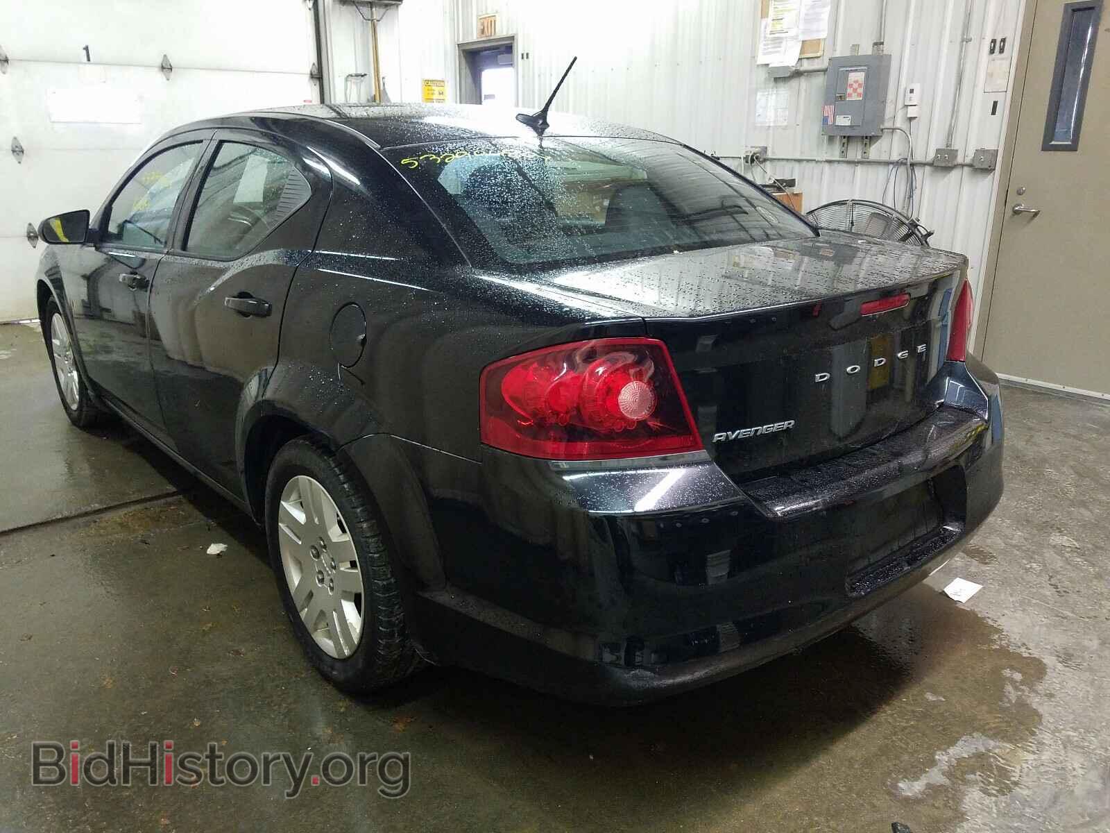 2013 DODGE AVENGER - VIN: 1C3CDZAB3DN628685 - Фото 3