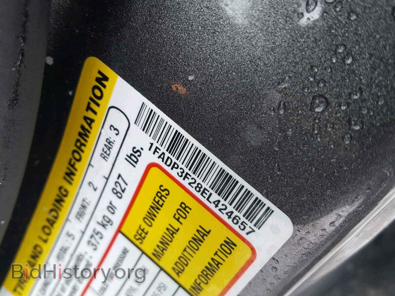 2014 FORD FOCUS - VIN: 1FADP3F28EL424657 - Photo 10