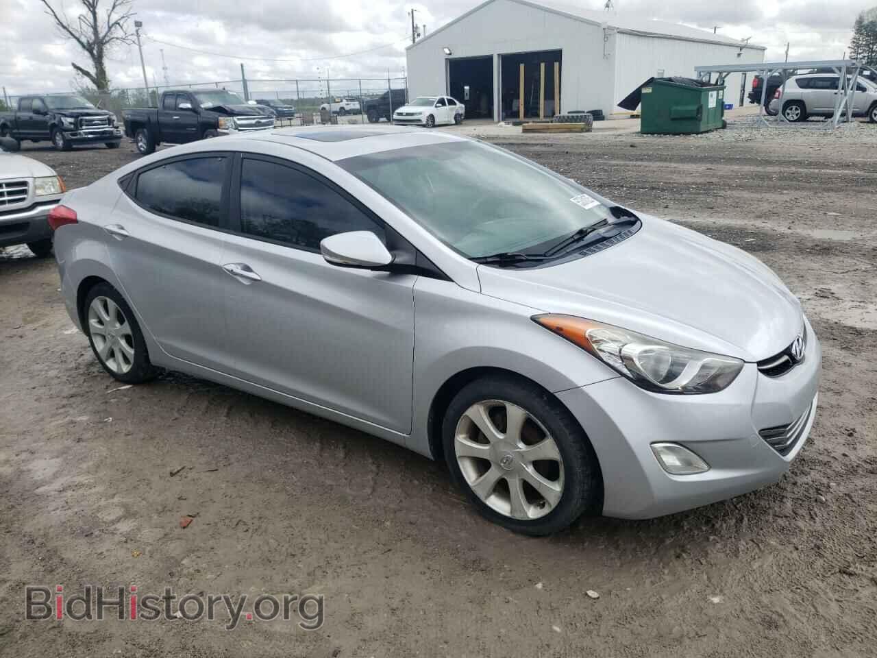 2012 HYUNDAI ELANTRA - VIN: 5NPDH4AE0CH106872 - Фото 4
