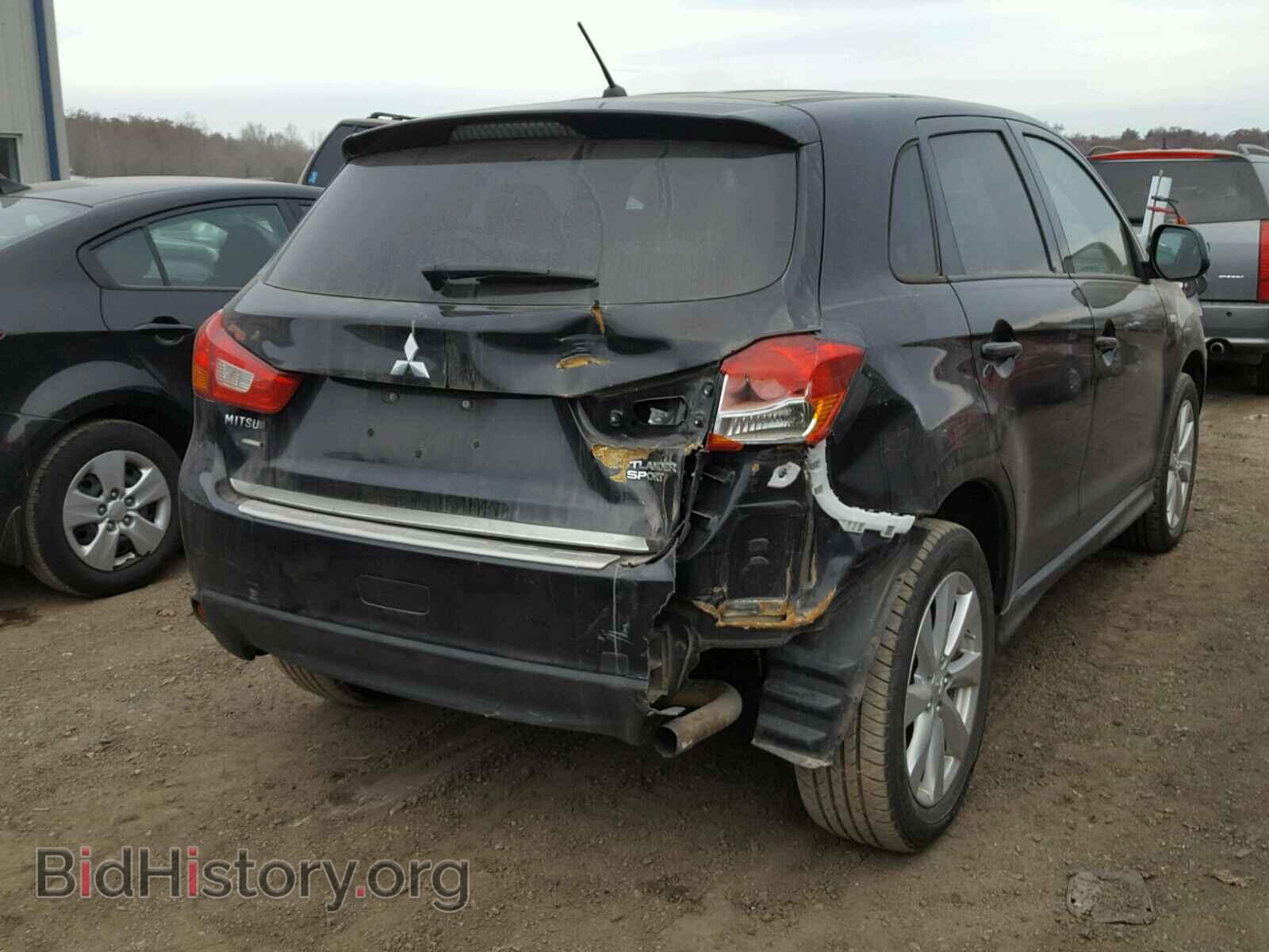 2014 MITSUBISHI OUTLANDER - VIN: 4A4AP3AUXEE010153 - Фото 4