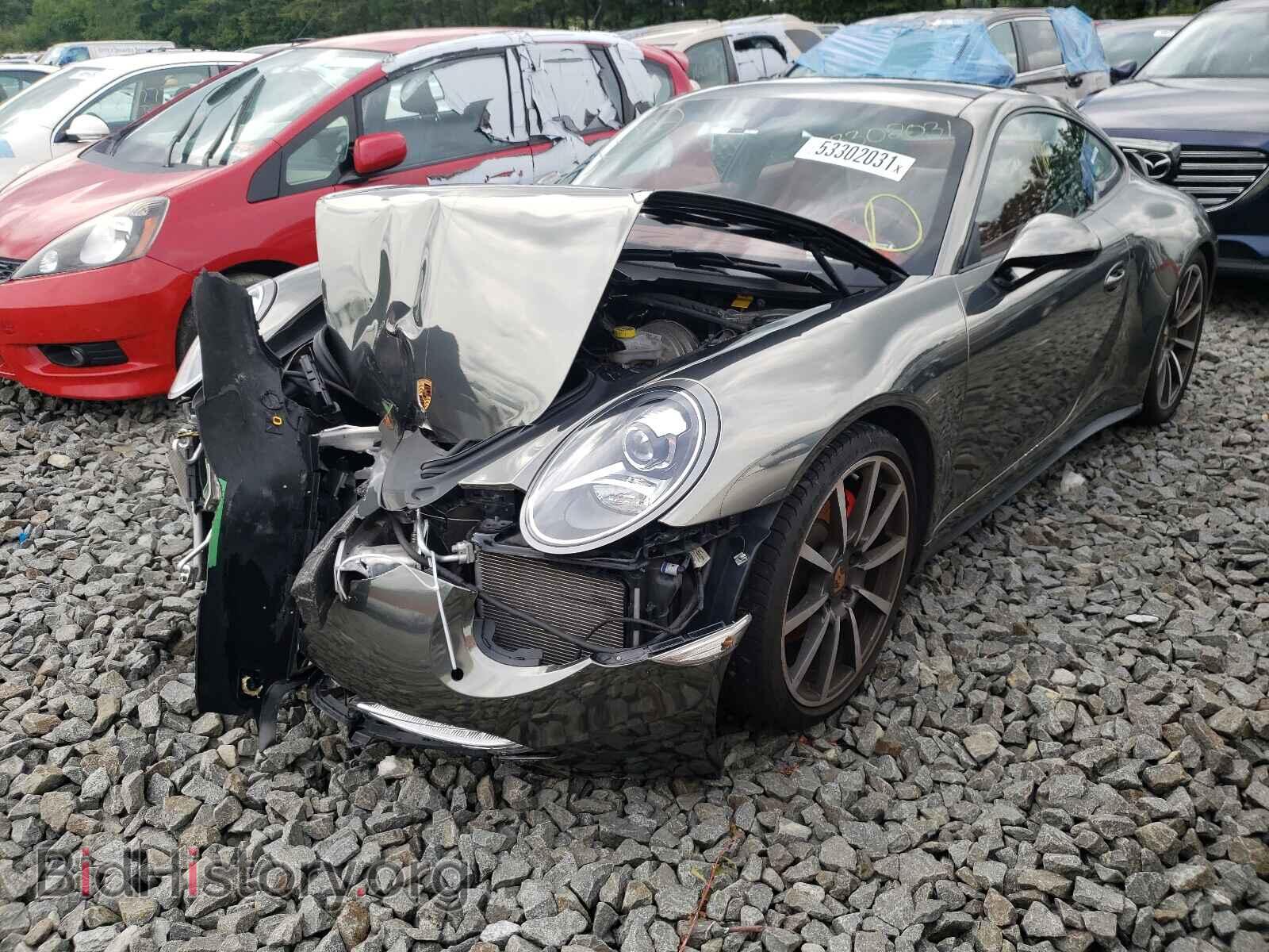 2014 PORSCHE 911 - VIN: WP0AB2A91ES122899 - Фото 2