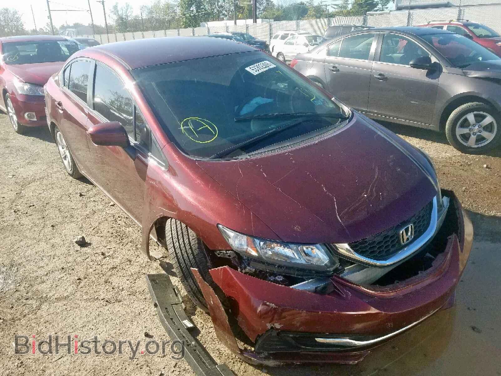 Фотография 19XFB2F58EE252046 - HONDA CIVIC LX 2014
