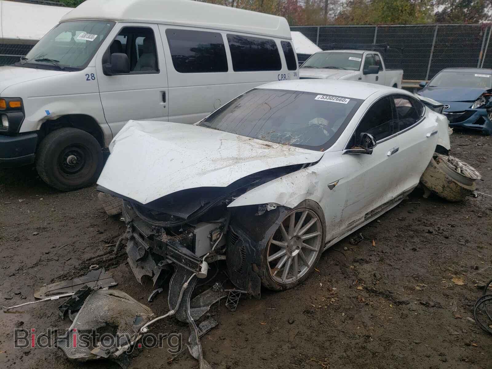 2016 TESLA MODEL S - VIN: 5YJSA1E20GF174636 - Фото 2